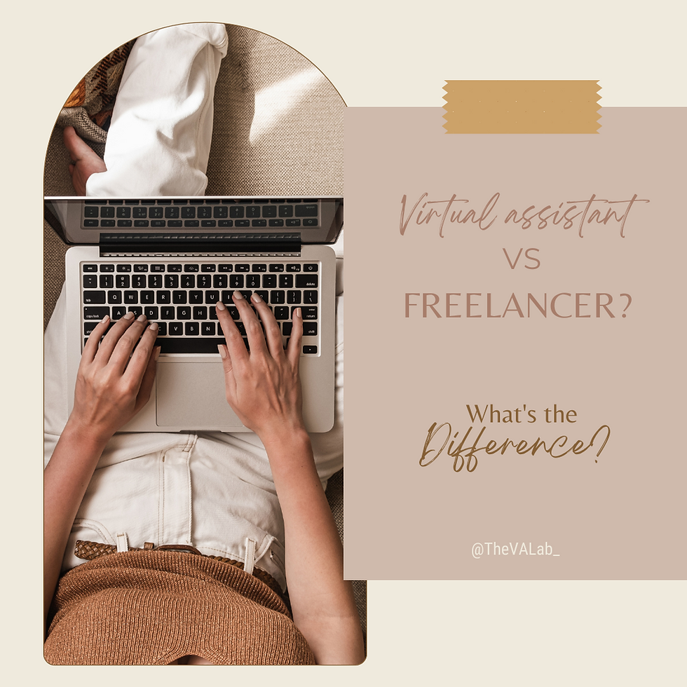 Virtual Assistant vs. Freelancer: What’s the Difference?