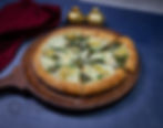 Pizza Bianca With Spinach & Artichoke
