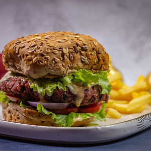 SMOKY VEGGIE BURGER