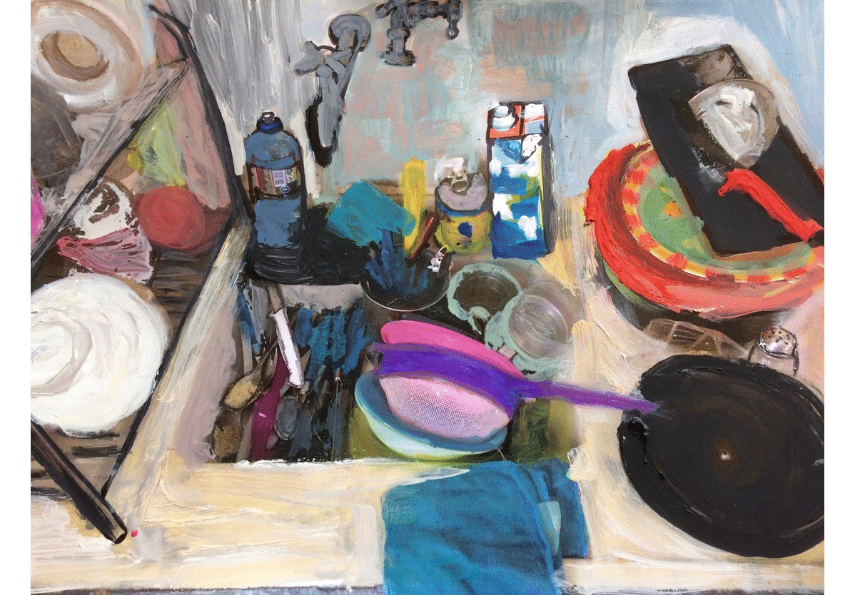 el ninho - acrílico sobre fotografia, 2016 