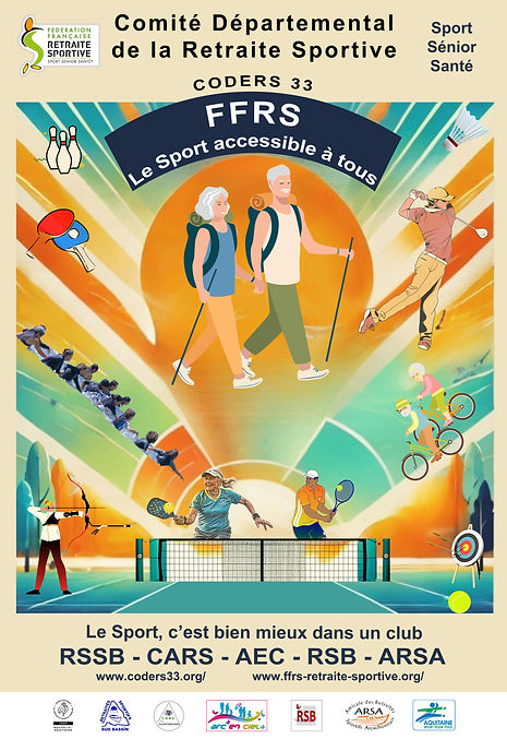 Affiche du CODERS pour le village des Sports