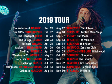 Tour updates. Thank you all!