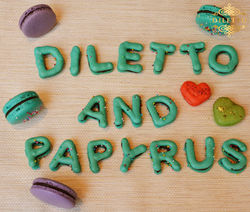 alphabet macarons