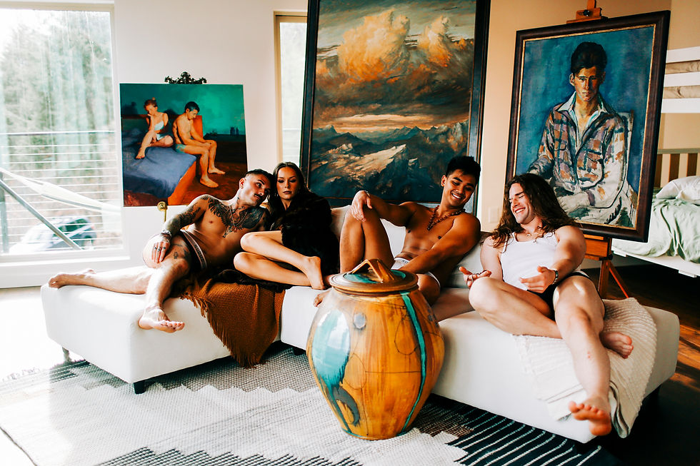 Thumbnail: Untitled Portrait by Delia Mannion Frund