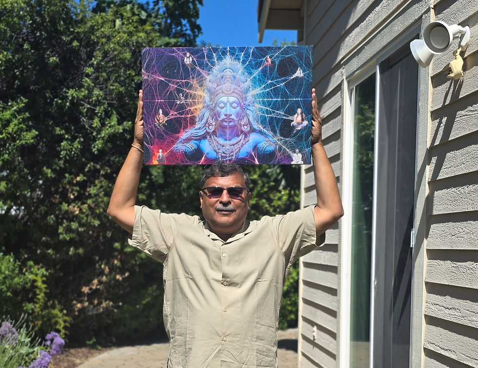 Thumbnail: Indra's Net - Stretched Canvas