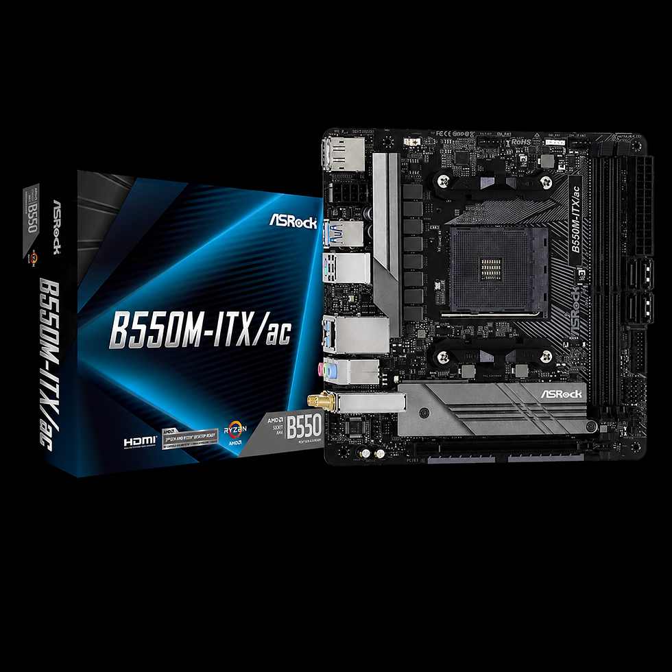 ASRock B550M-ITX/AC WiFi Motherboard