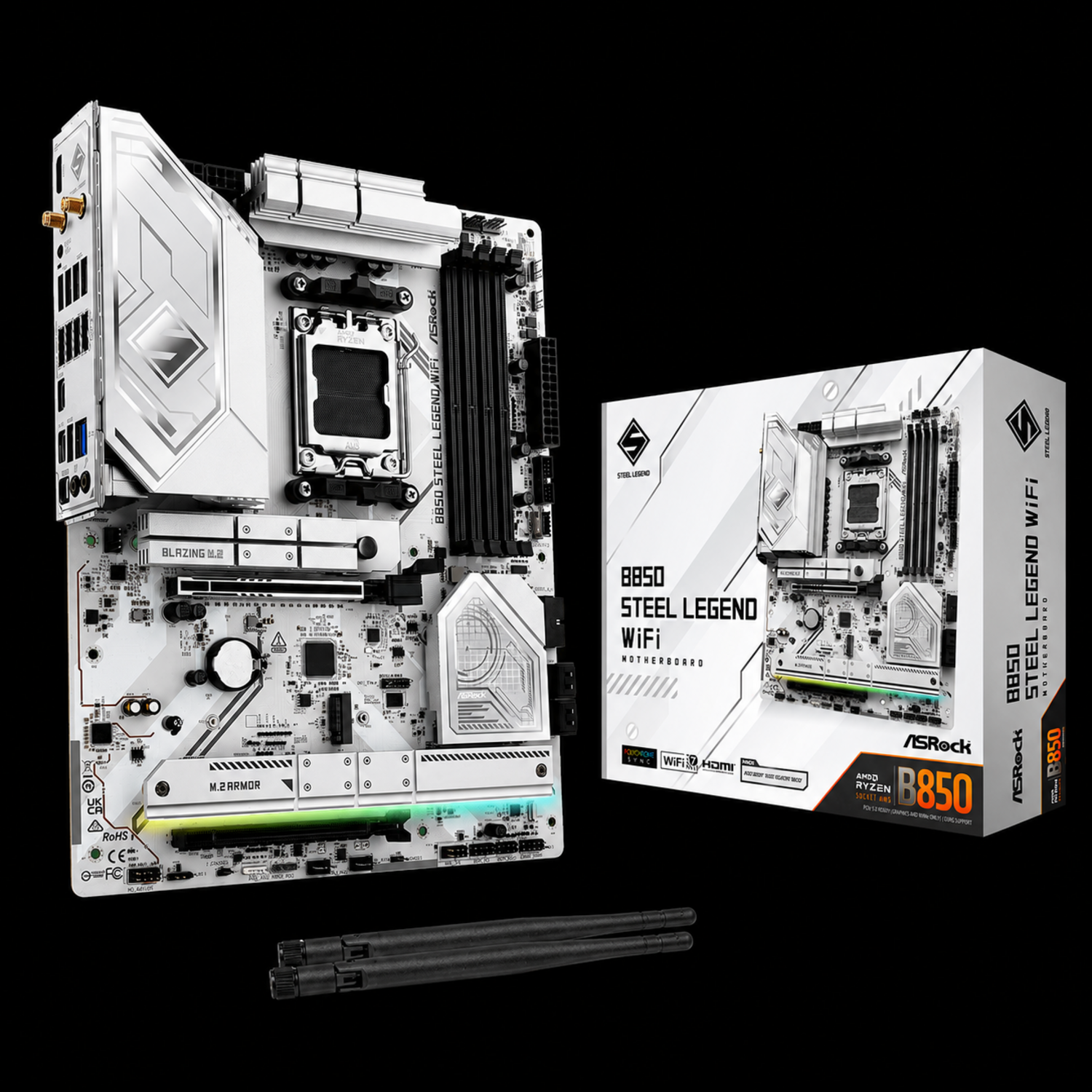 ASRock B760M Steel Legend WiFi Motherboard