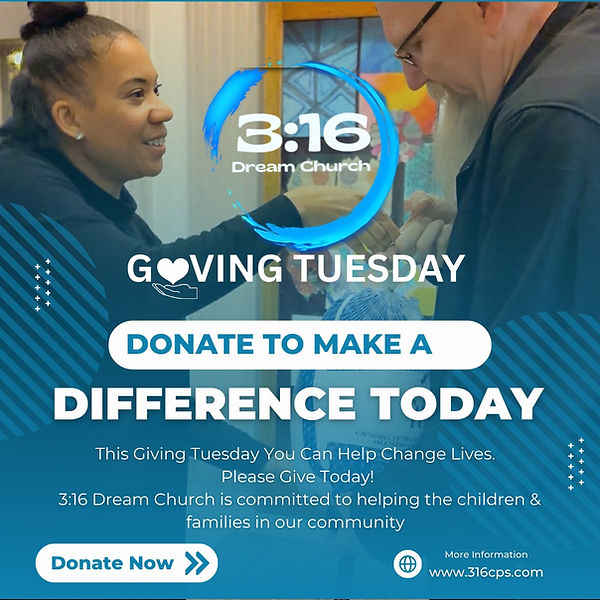 Blue And White Modern Donate to Make a Difference Today Instagram Post.png