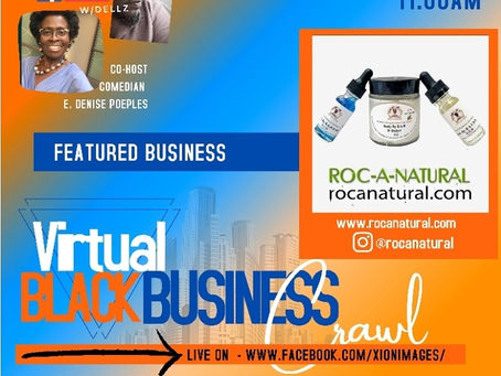 The Virtual Black Business Crawl, Saturday, July 25, 2020...