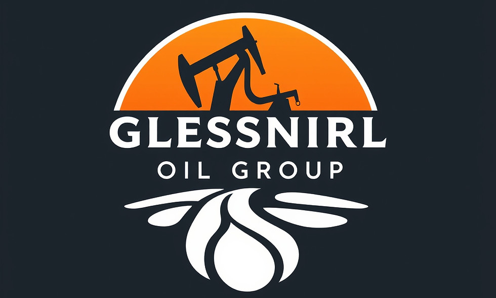 I need a premium professional looking logo for an oil company called Glesnirl Oil Group.jp