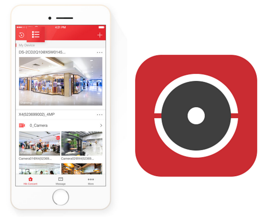 Miniatura: Zestaw Monitoringu: 4Kamery EZVIZ, Dysk i Rejestrator