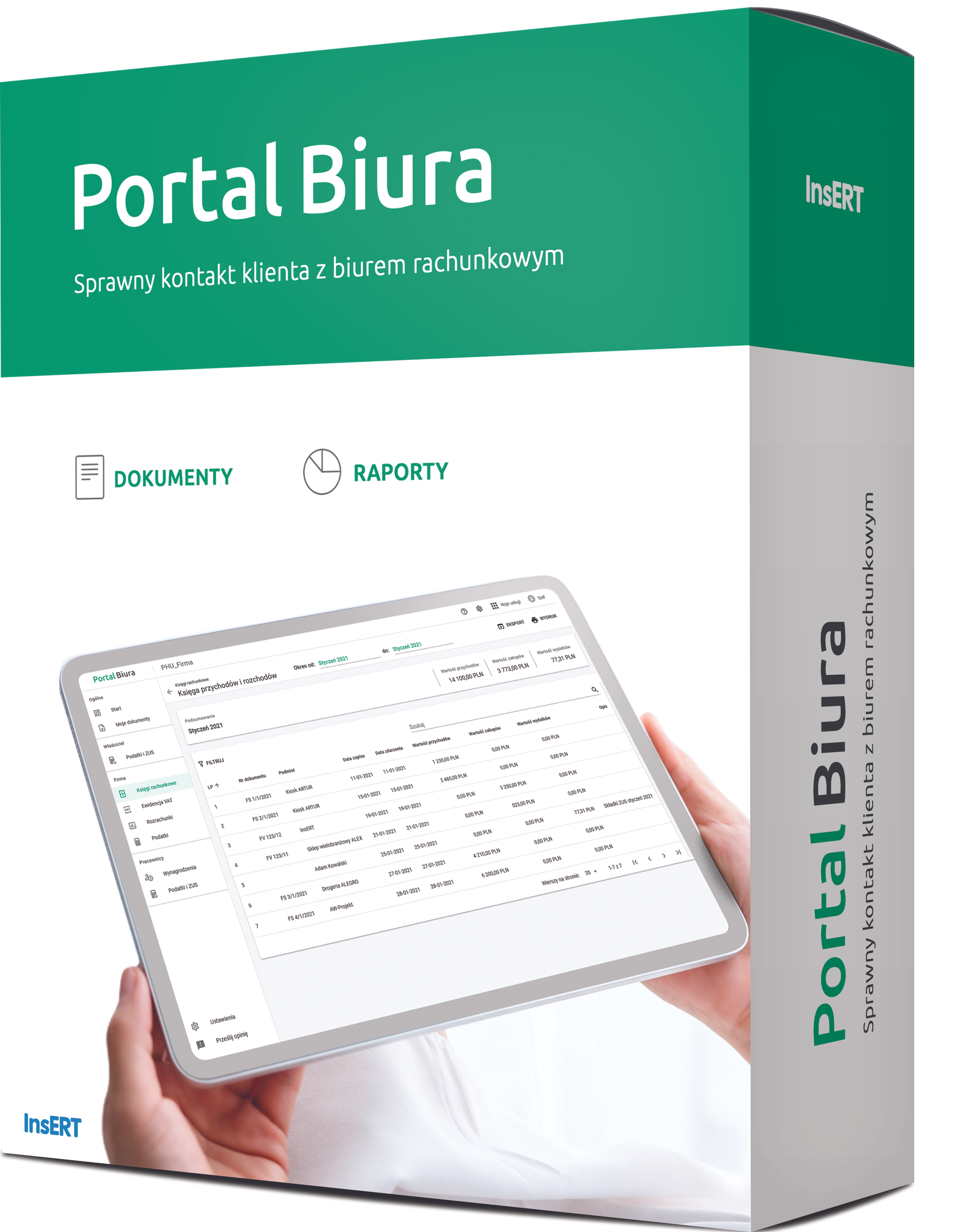 Portal Biura - 1 miesiąc 500 pakietów