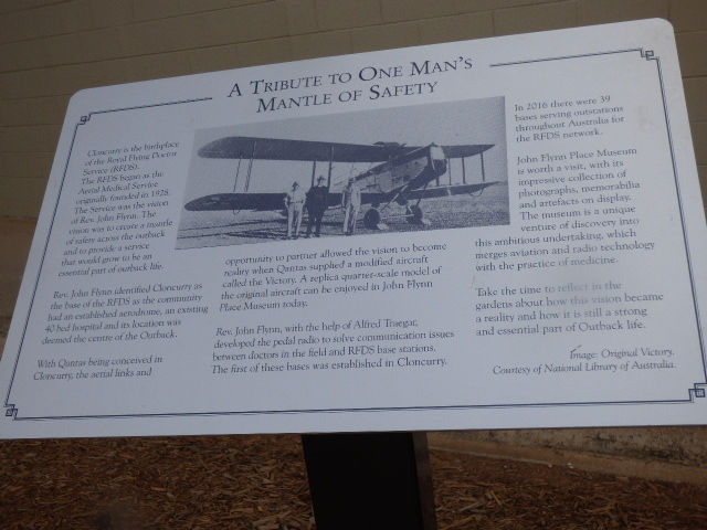 John Flynn and RFDS Museum - 2