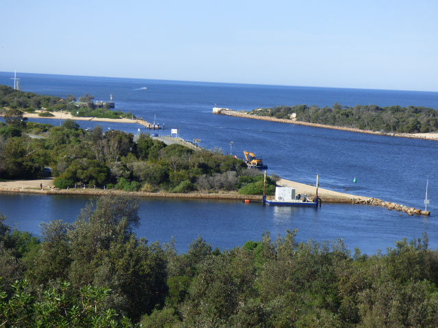 Looking Over Lakes Entrance - 2