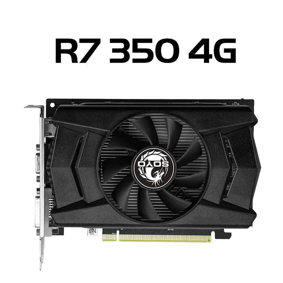 Miniatura: SOYO AMD GPU Radeon RX 550 4G GPU RX 580 GDDR5 Computer components PC Gaming Vid