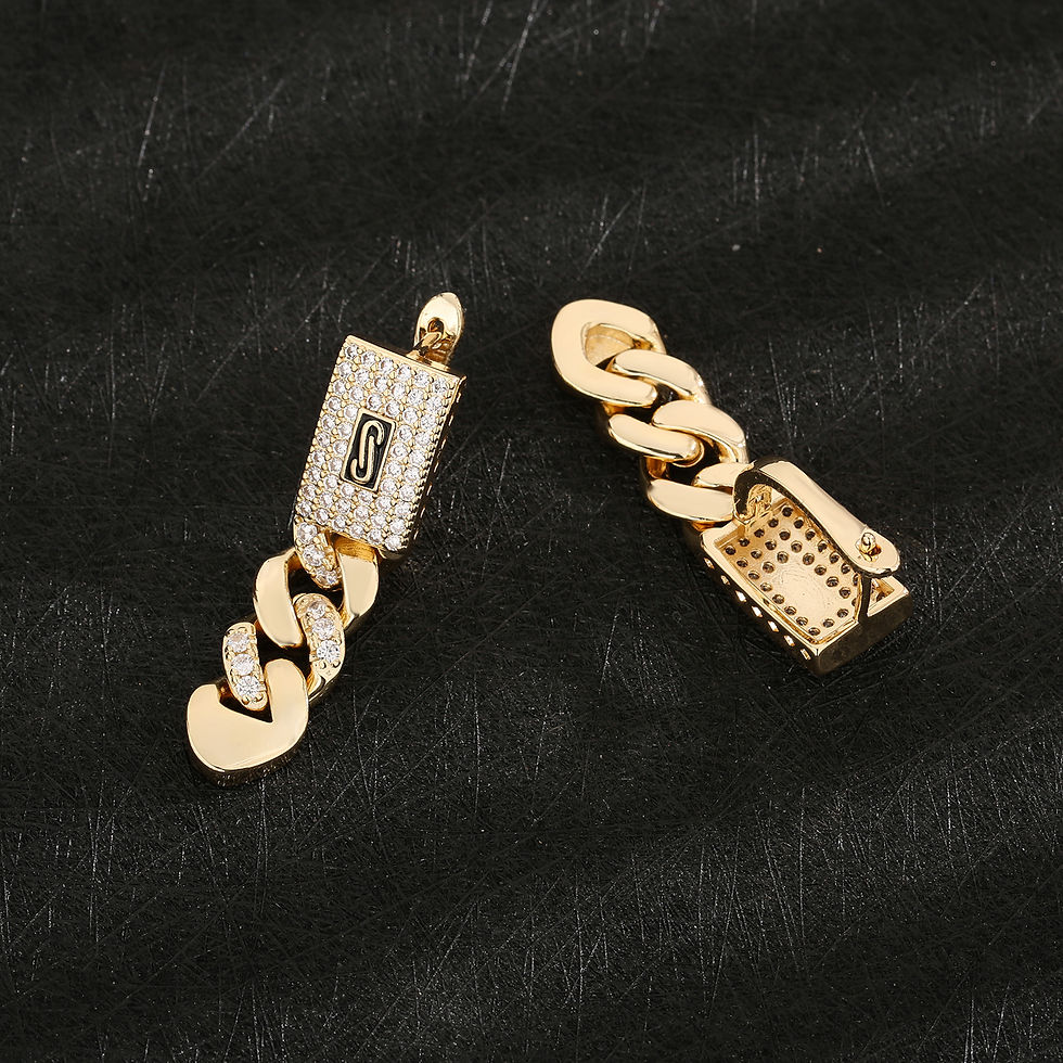 Miniatura: Women's Monaco earrings Weight: 15 grams, party, elegant, timeless, fashionable,