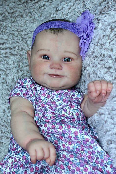 Miniatura: NPK two sizes 20/24inch reborn doll kit Maddie 60CM original size toddler baby f