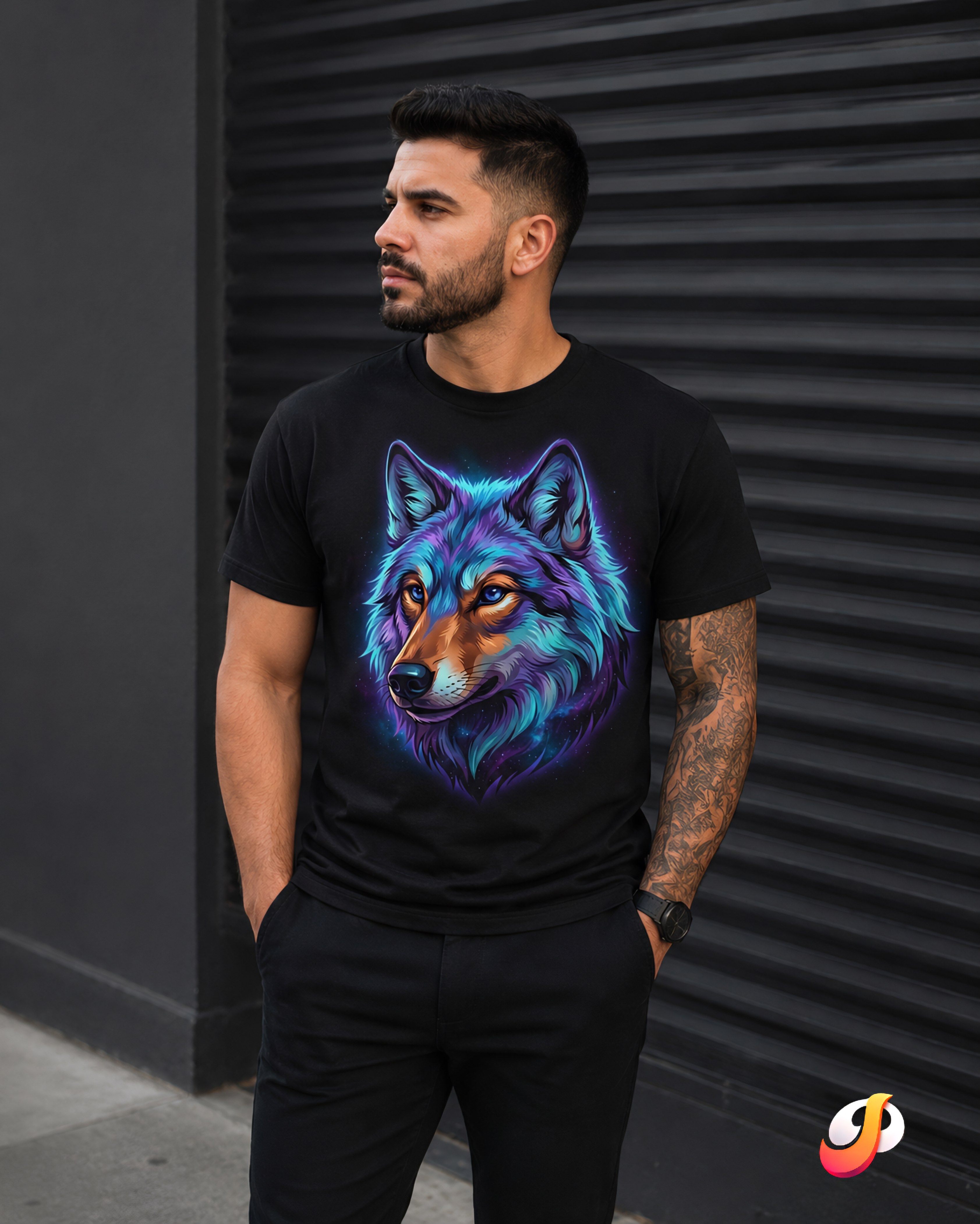 Lobo Colorido