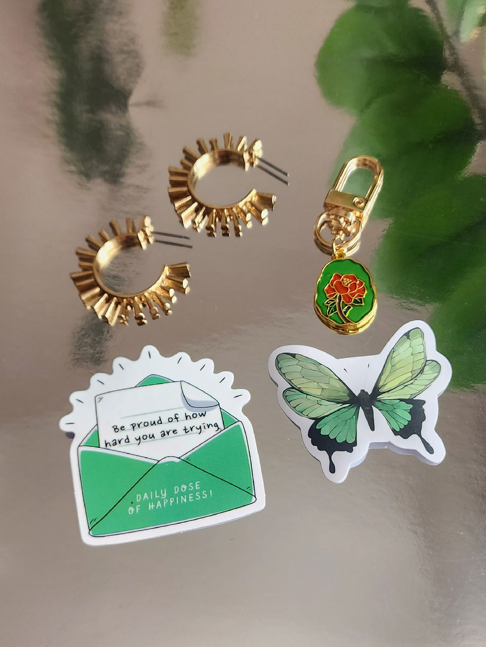 Thumbnail: Hey Mija, Bejeweled Keychains