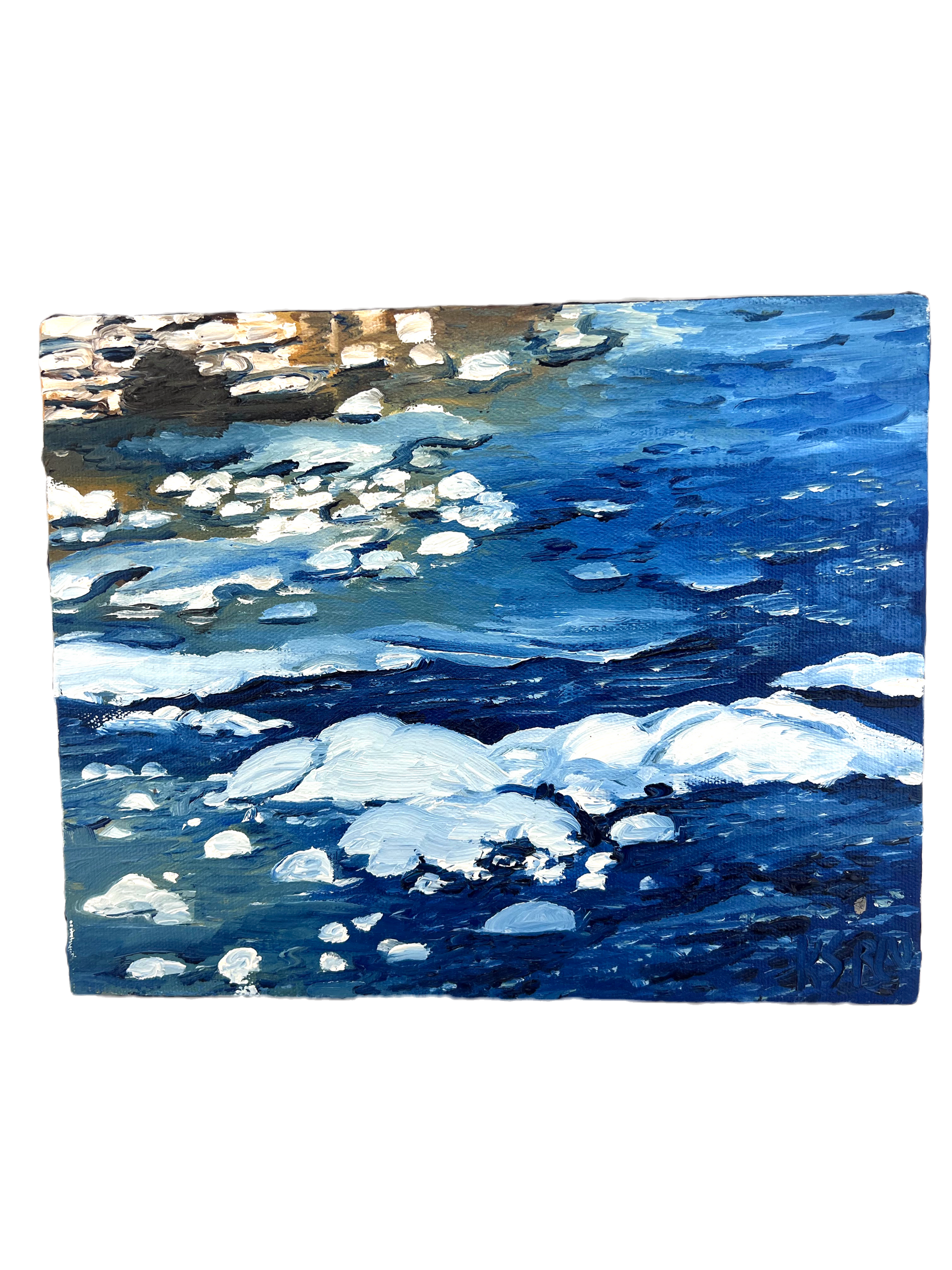 "Lake Superior" Karen Savage Blue