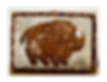 Birch Bark Bison Wall Art by Pat Kruse