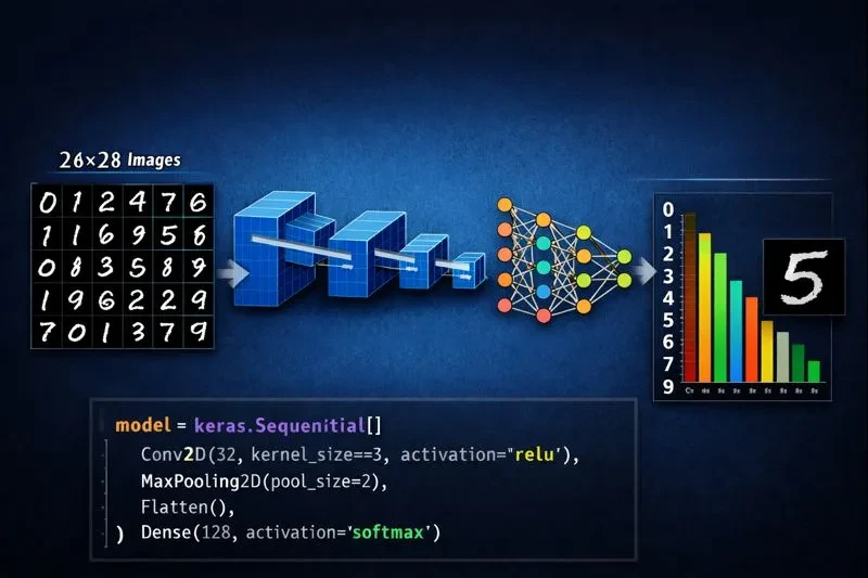 python - binary classification using cnn but accuracy... Python based MNIST dataset classification using CNN | Nationin