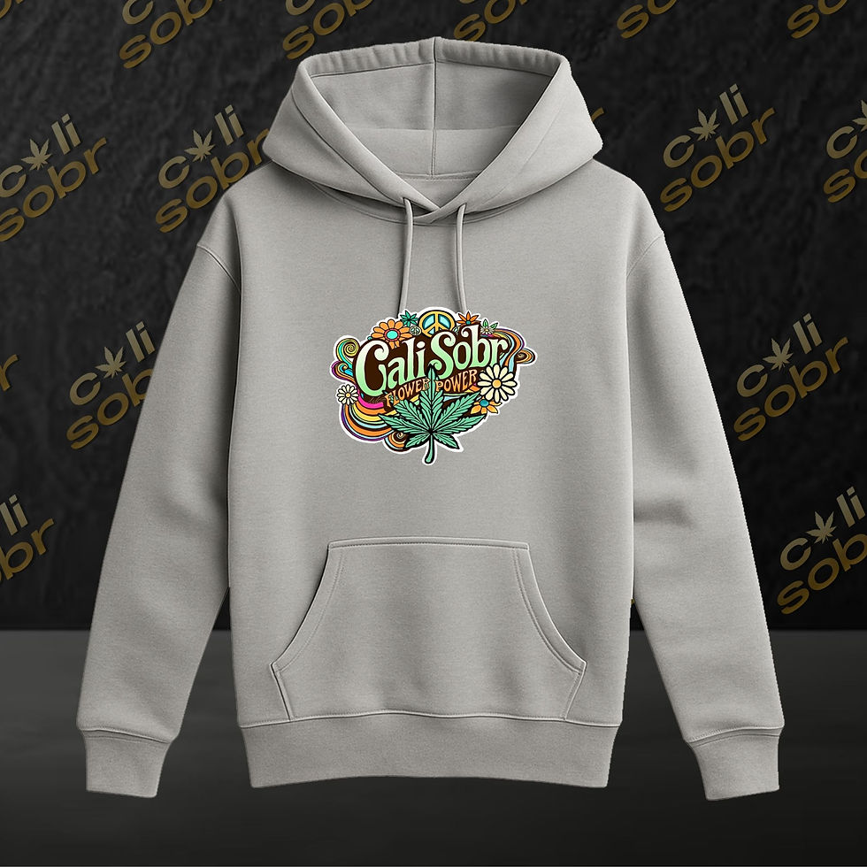 Thumbnail: CaliSobr: Flower Power Hoodie