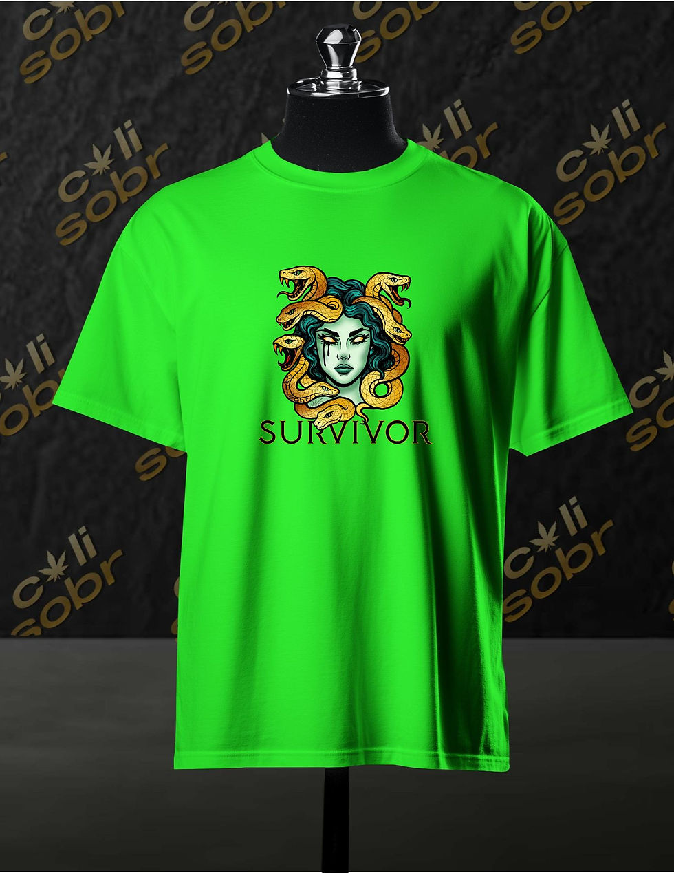 Thumbnail: CaliSobr: Medusa Survivor T-Shirt