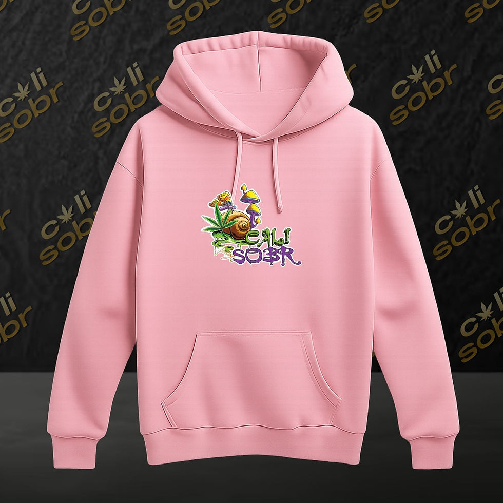 Thumbnail: CaliSobr: Trippy Snail Hoodie