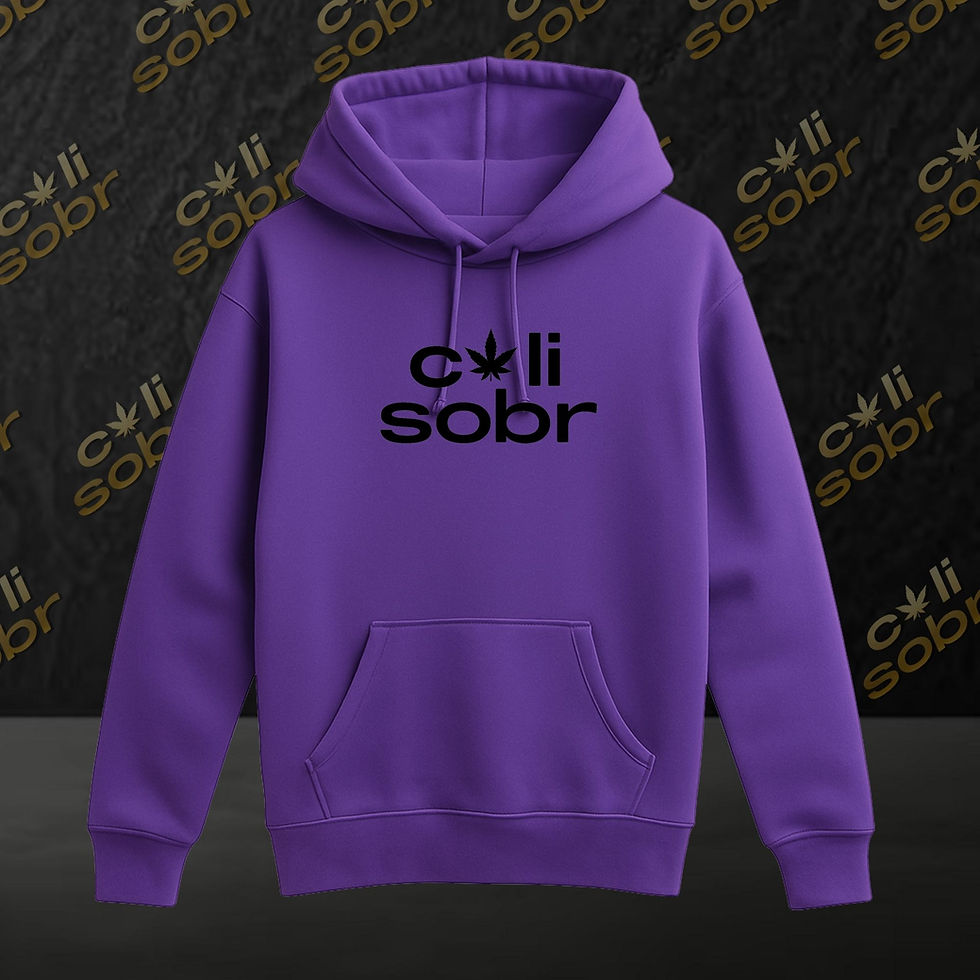 Thumbnail: CaliSobr: OG Logo (Black) Hoodie