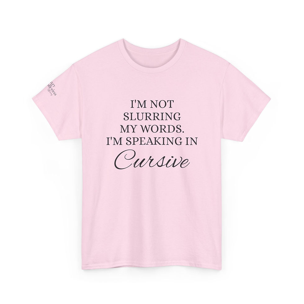 Thumbnail: Slurring My Words Unisex T-Shirt
