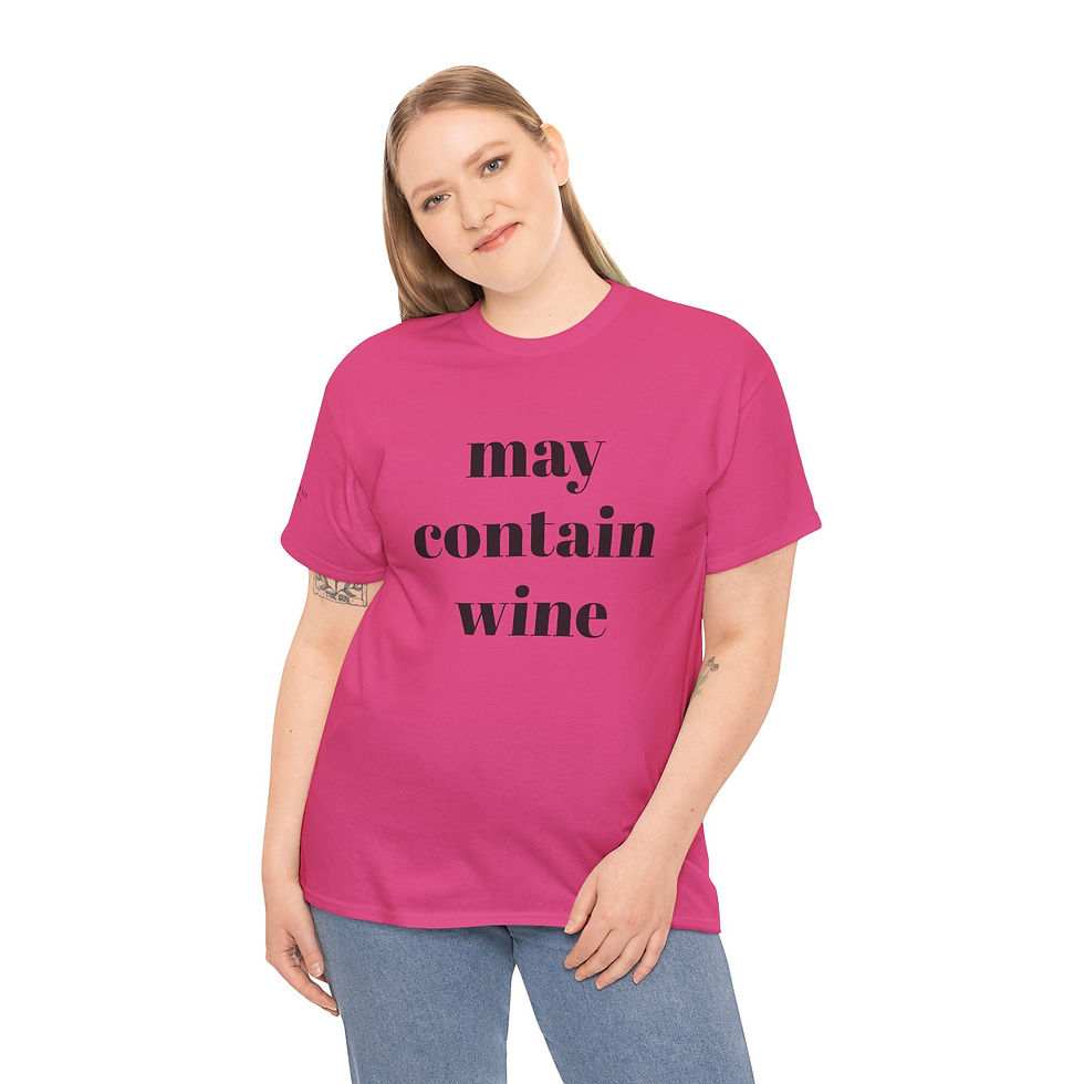 Thumbnail: May Contain Wine Unisex T-Shirt