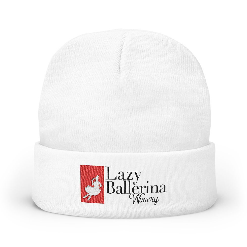 Thumbnail: Lazy Ballerina Knit Logo Beanie