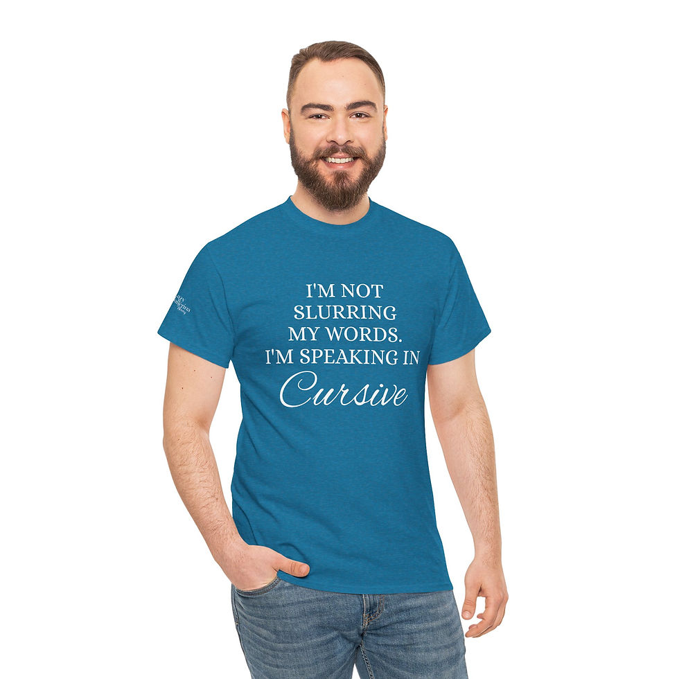 Thumbnail: Slurring My Words Unisex T-Shirt