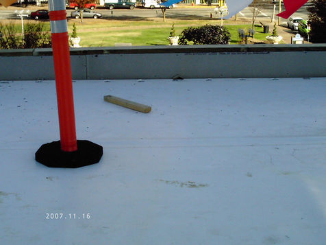 TPO Roof System.Hilton