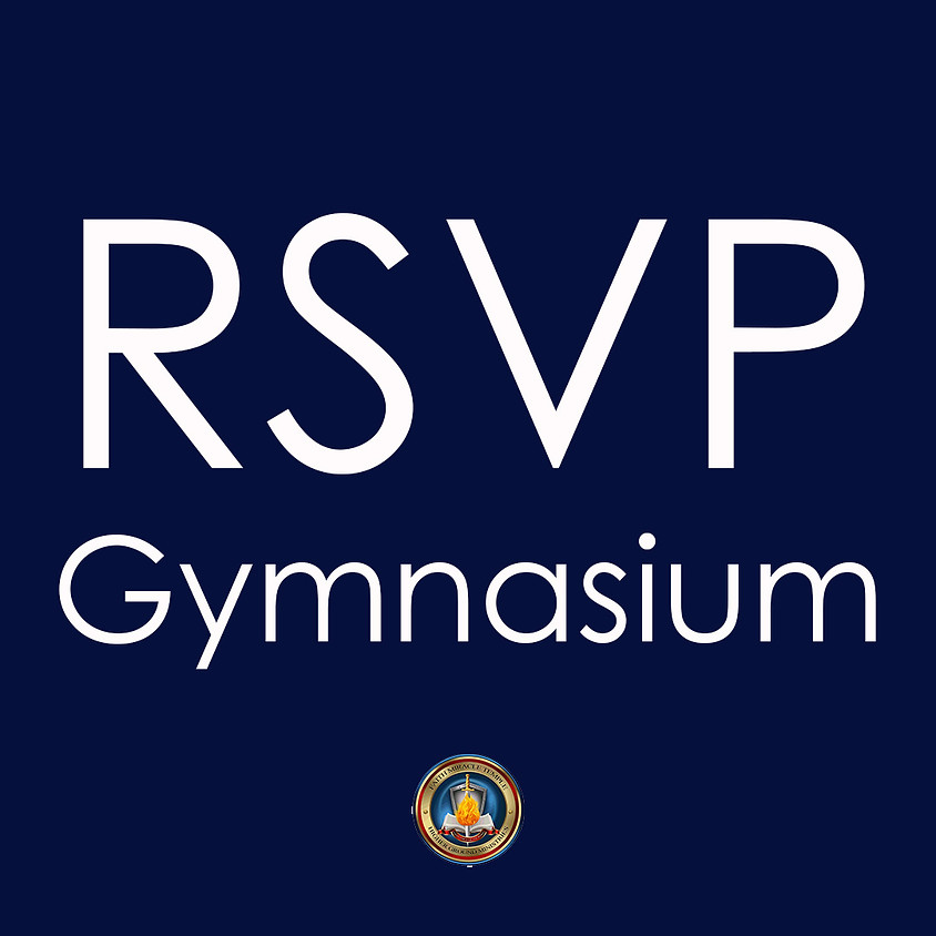 TEST RSVP: GYM SUNDAY FEB 31ST