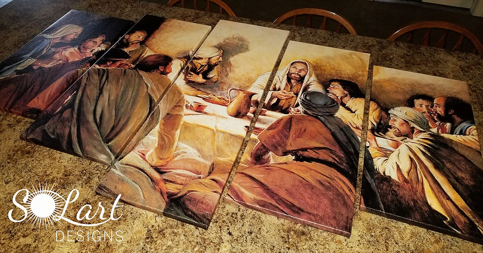 Thumbnail: 5 piece Last supper set