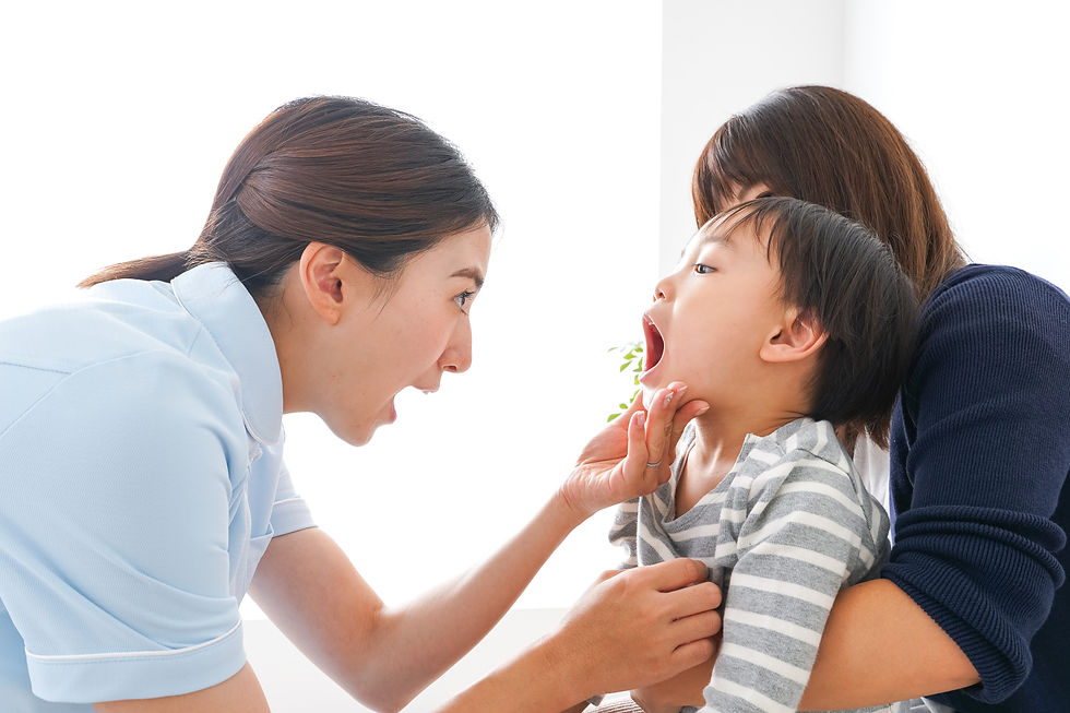 歯科衛生士と子供