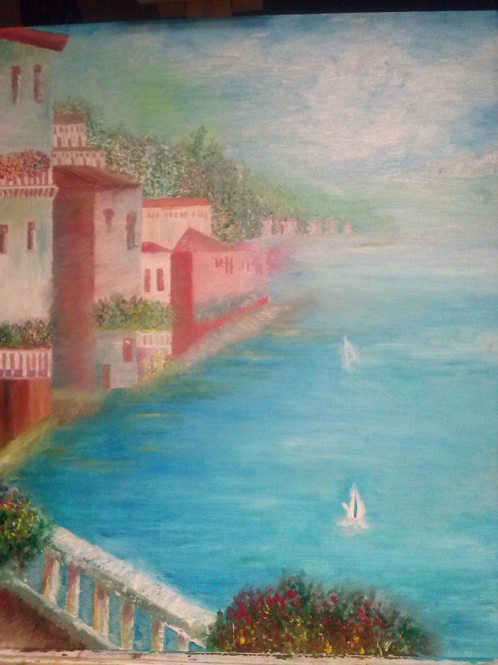 Paisaje marina (50x60 cm)