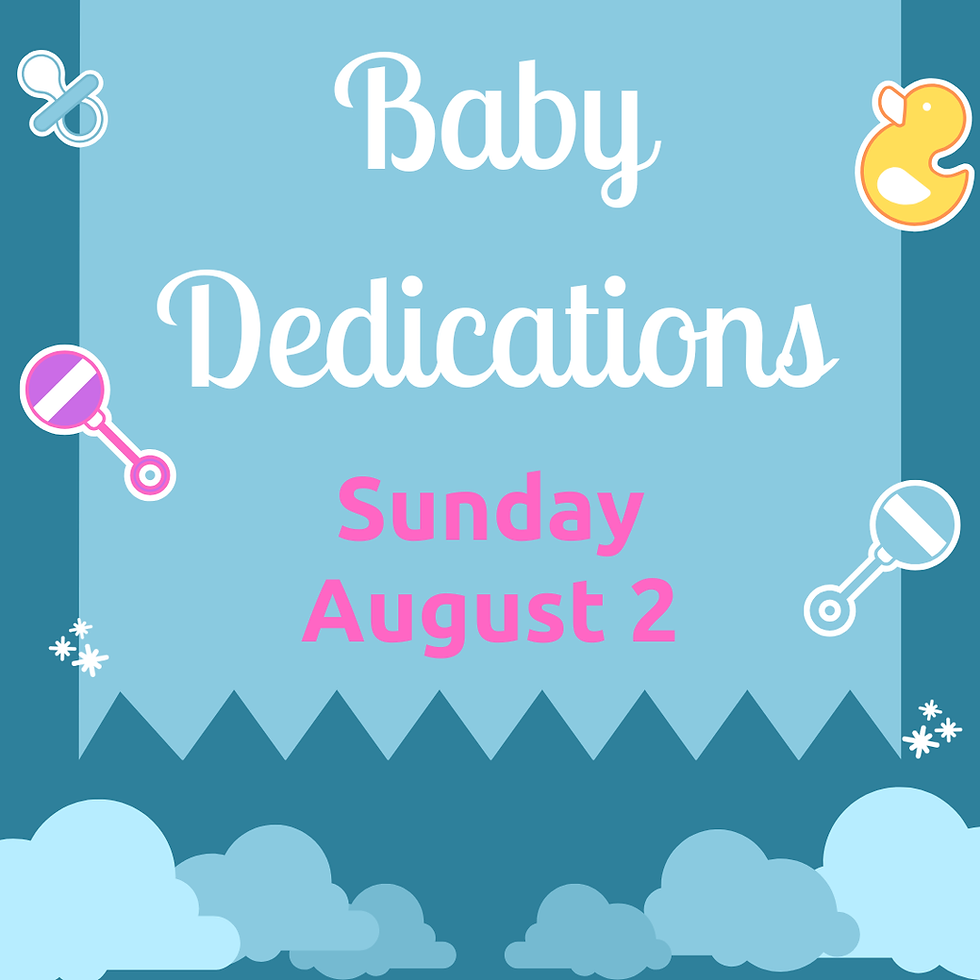 Baby Dedications