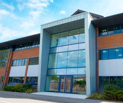 Front entrance to MedHealth Ultrasound's Southampton clinic on Threefield Road.