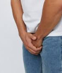 Man experiencing testicular pain before a private testicular ultrasound scan at MedHealth Ultrasound Southampton.