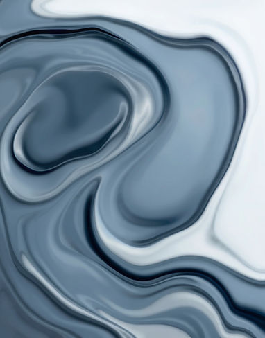 solidification of a liquid. grey and blue tones.jpg