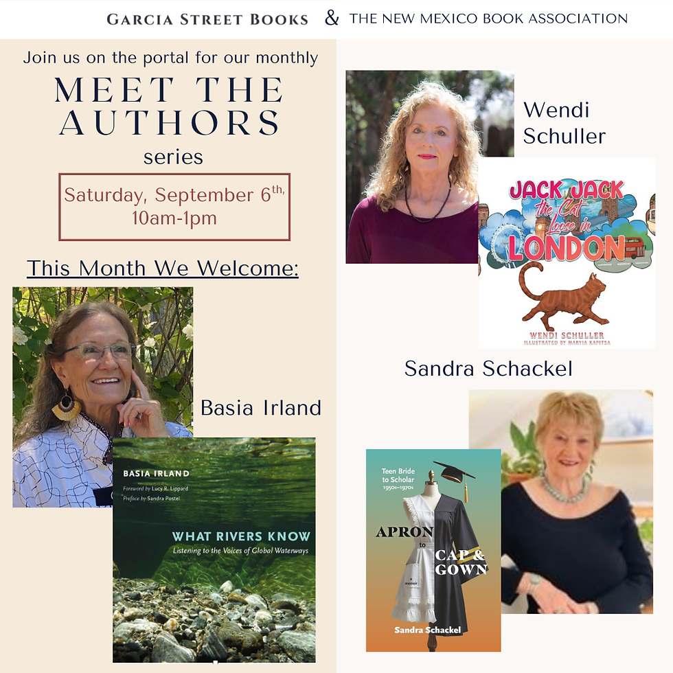 Meet the Authors SEPTEMBER Edition - Saturday, September 6th 2025