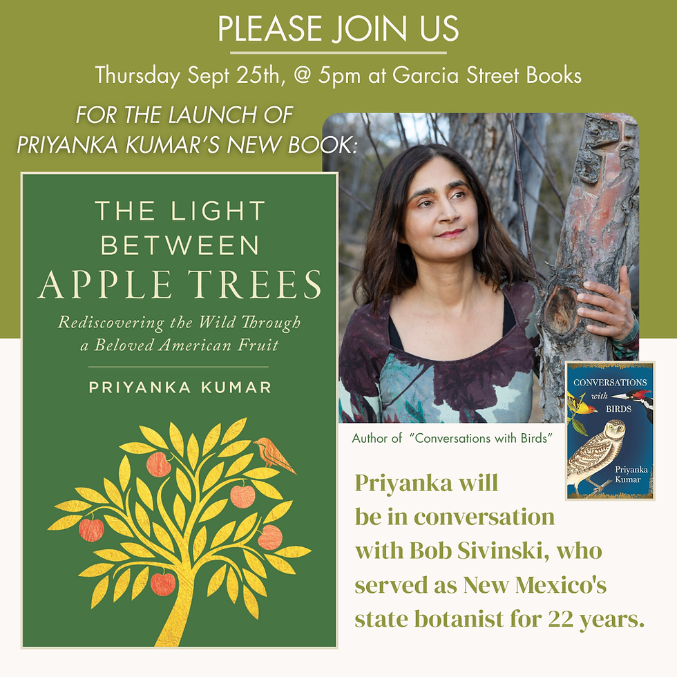 Book Launch of "The Light Between Apple Trees" by Priyanka Kumar