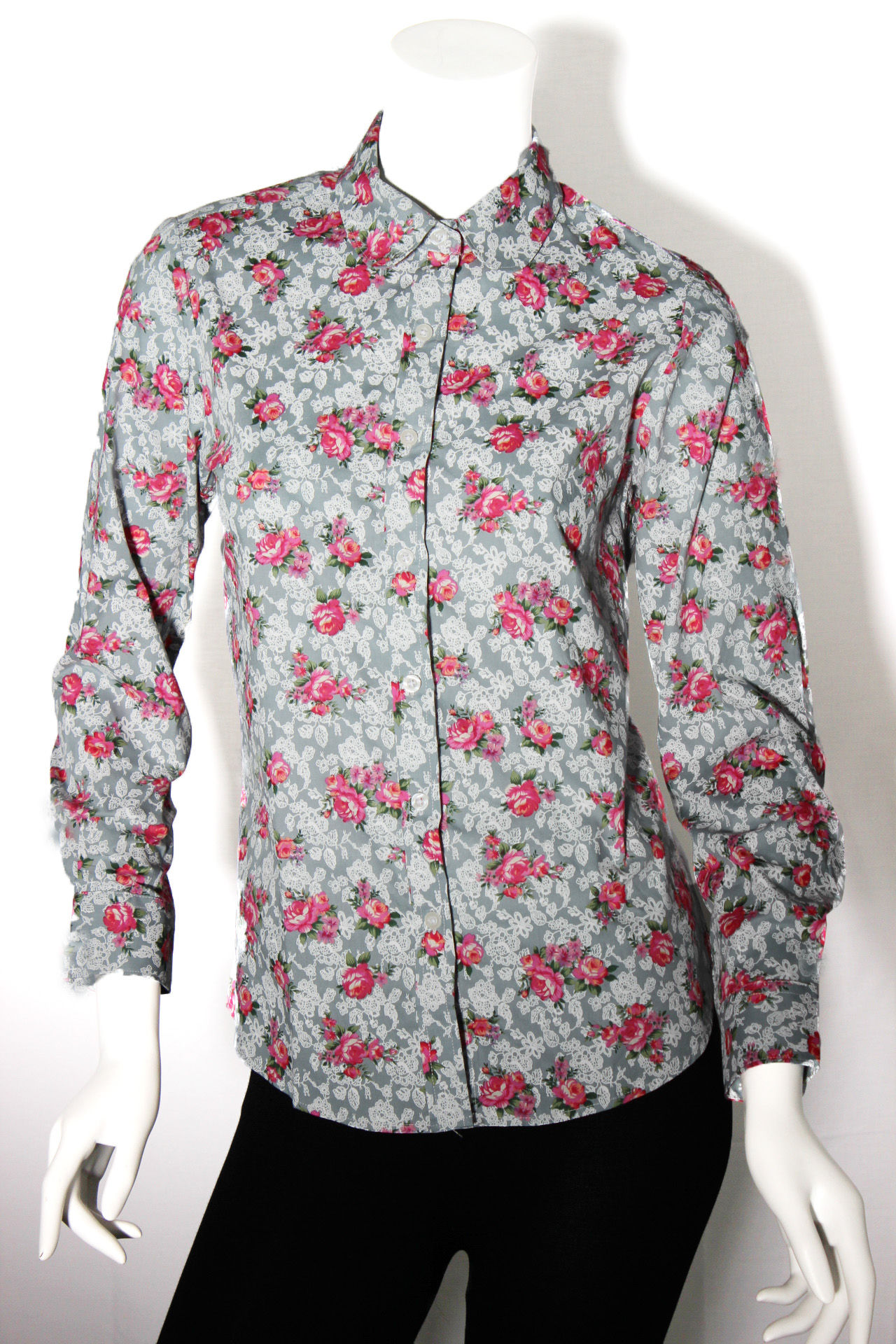 Floral Button Up Blouse