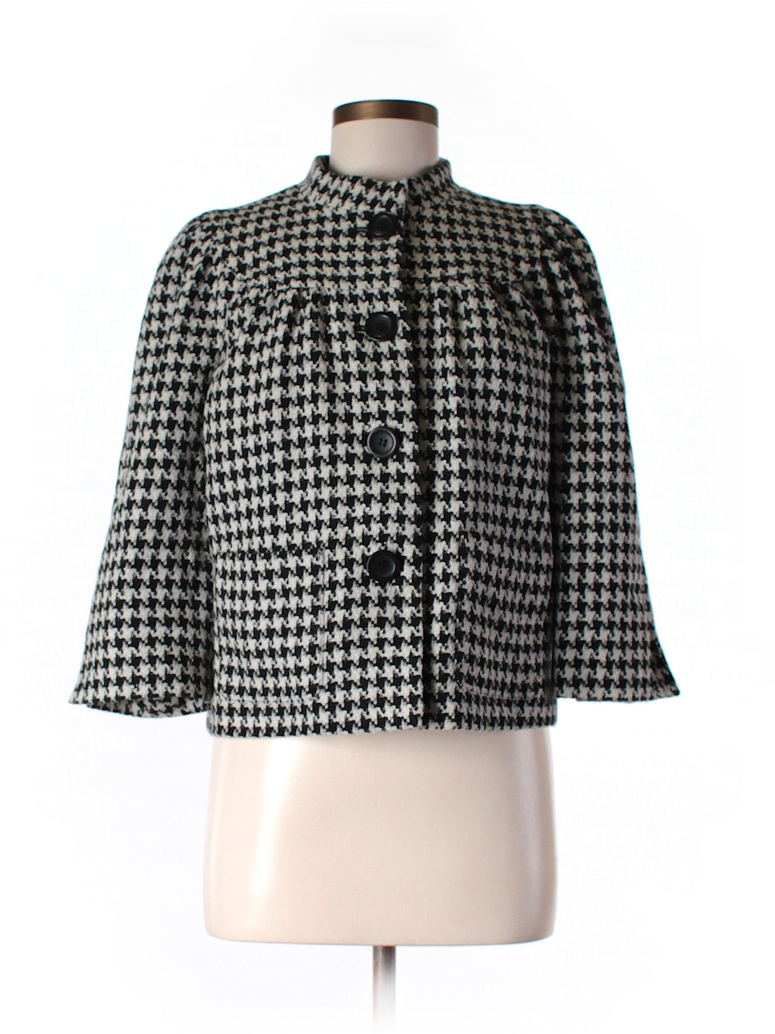 Houndstooth LAL Live a Little Coat