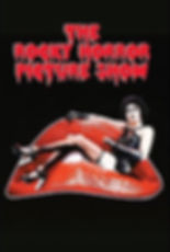 Movie poster for 'Rocky Horror Picture Show' (1975).