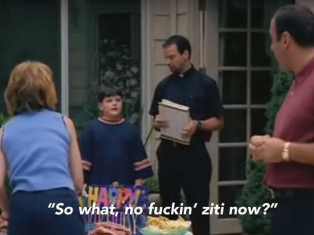 Screencap from The Sopranos television show.
