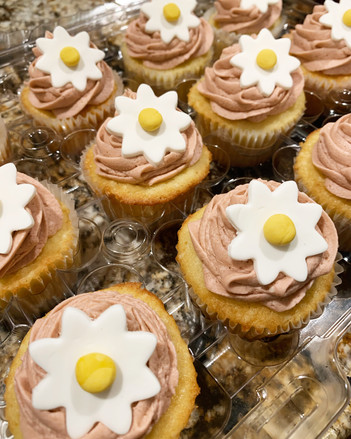Daisy Cupcakes